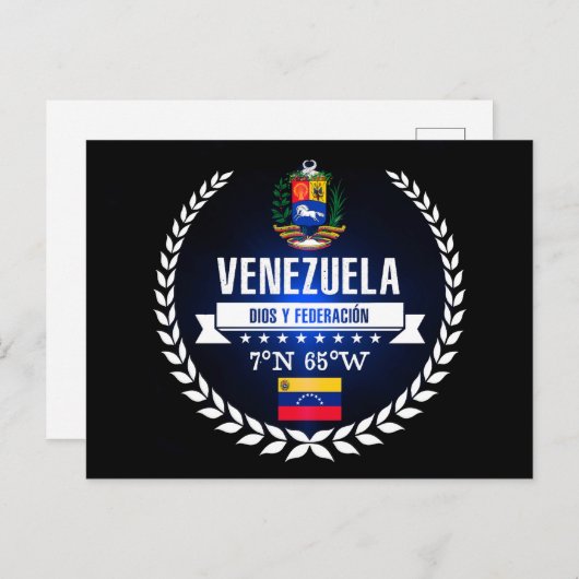 Venezuela Briefkaart (Voorkant / Achterkant)
