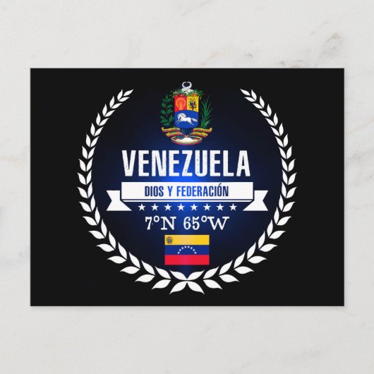 Venezuela Briefkaart (Voorkant)
