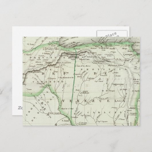 Venezuela Briefkaart (Voorkant / Achterkant)