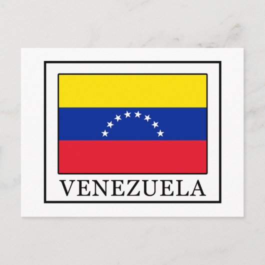Venezuela Briefkaart (Voorkant)