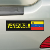 VENEZUELA BUMBER STICKER (Op auto)