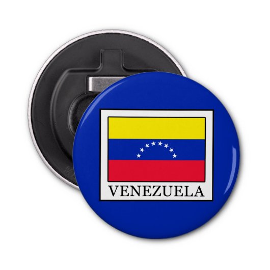 Venezuela Button Flesopener (Voorkant)