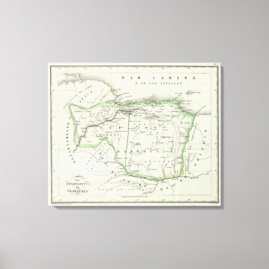 Venezuela Canvas Afdruk (Voorkant)
