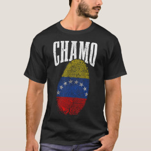 Venezuela Chamo Fingerprint DNA Venezolaanse vlag  T-shirt