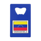 Venezuela Creditkaart Flessenopener (Voorkant)
