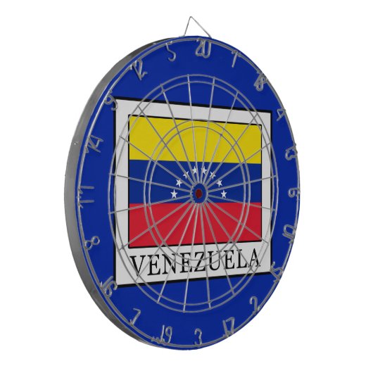 Venezuela Dartbord (Voorkant Links)