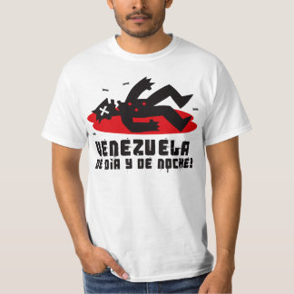 VENEZUELA DE DIA Y DE NOCHE T-SHIRT