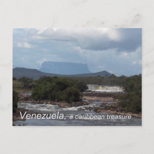 Venezuela, een caribische schat briefkaart (Voorkant)