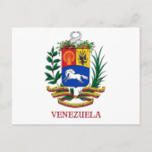 VENEZUELA - embleem/wapen/vlag/symbool Briefkaart (Voorkant)