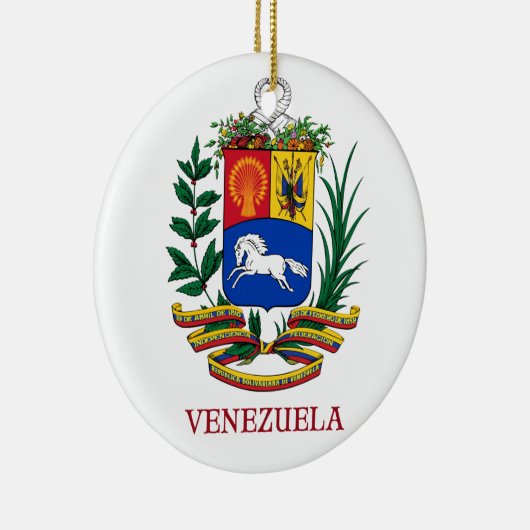 VENEZUELA - embleem/wapen/vlag/symbool Keramisch Ornament (Rechts)