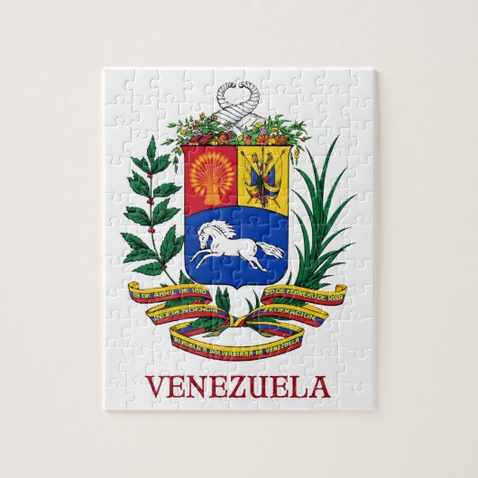 VENEZUELA - embleem/wapen/vlag/symbool Legpuzzel (Verticaal)