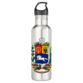 venezuela emblem waterfles  (Voorkant)