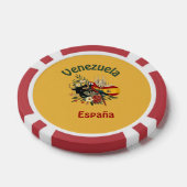 Venezuela + España – fusión de raíces y orgullo  Poker Chips (Enkel)