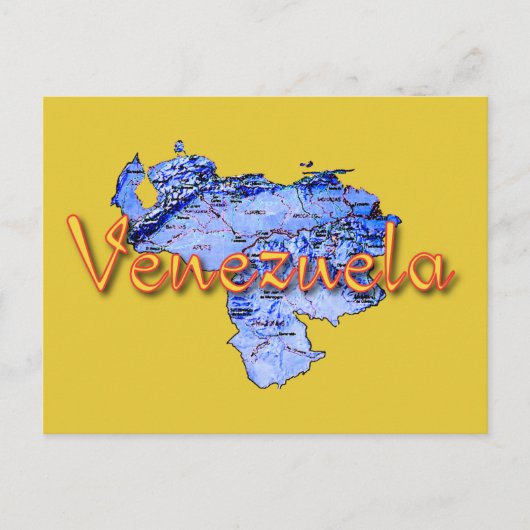Venezuela Feestdagenkaart (Voorkant)