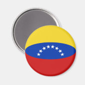 Venezuela Fisheye Flag Magnet (Voorkant / Achterkant)