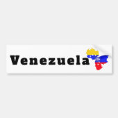 Venezuela flag bumpersticker (Voorkant)