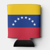 Venezuela flag custom can cooler (Achterkant)