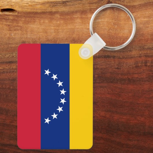 Venezuela flag keychain gift (Achterkant)