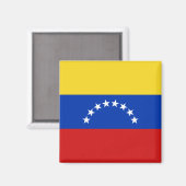 Venezuela Flag Magnet (Voorkant / Achterkant)