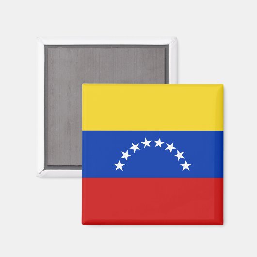 Venezuela Flag Magnet (Voorkant / Achterkant)