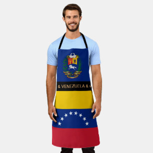Venezuela Flag Schort, Venezuela Chefs keuken Schort