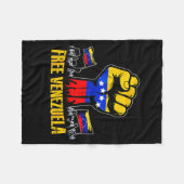 Venezuela Flag Venezuela Libre 2026  Fleece Deken (Voorkant (Horizontaal))