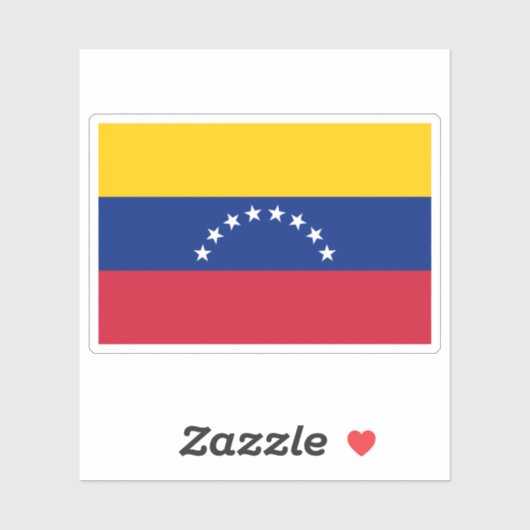 Venezuela flag vinyl stickers (Vel)