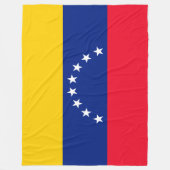 Venezuela Fleece Deken (Voorkant)
