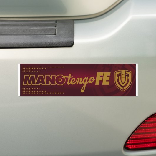 Venezuela Futbol Soccer | La Vinotinto Mano Tengo  Bumpersticker (Op auto)