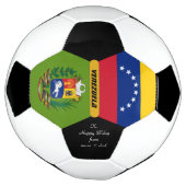 Venezuela Gepersonaliseerd, Vlag, Foto Voetbal (Gedraaid)