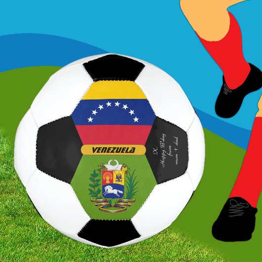 Venezuela Gepersonaliseerd, Vlag, Foto Voetbal