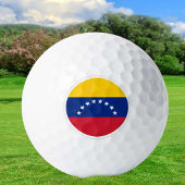 Venezuela Golf Balls, vlaggolfers / patriotten Golfballen