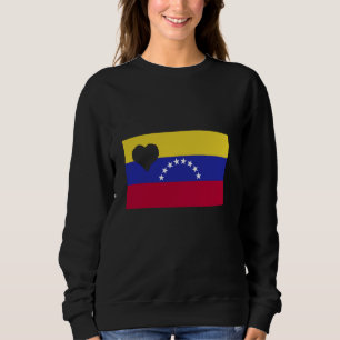 Venezuela Hart Venezolaanse wortels Vlag Trots Zui Trui