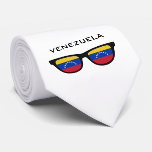 Venezuela heeft aangepaste tekst en kleuren stropd stropdas