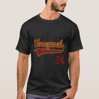 Venezuela Honkbal Vinotinto Beisbol T-shirt