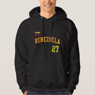Venezuela in Baseball of Beisbol Style voor Venezu Hoodie