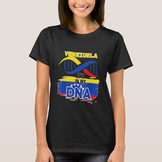 Venezuela in mijn bloed t-shirt (Voorkant)