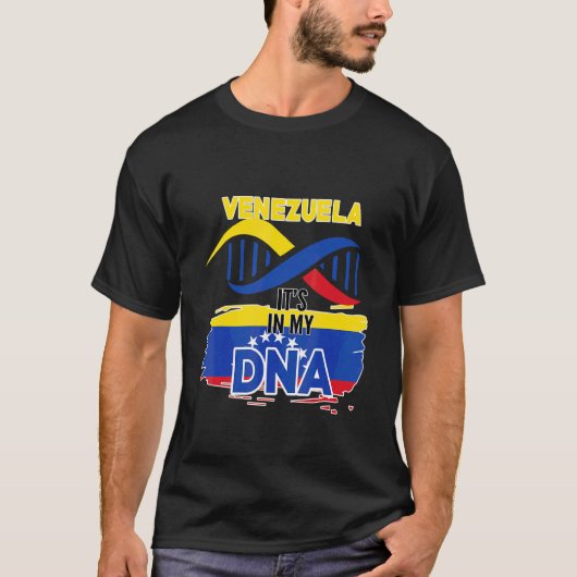 Venezuela in mijn bloed t-shirt (Voorkant)