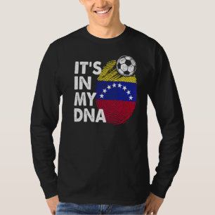 Venezuela in mijn dna - Venezolaanse vlag Venezuel T-shirt