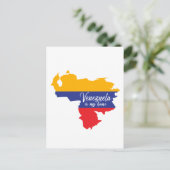 Venezuela is mijn thuis briefkaart (Staand voorkant)