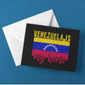 Venezuela is mijn thuisvlag briefkaart