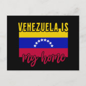 Venezuela is mijn thuisvlag briefkaart (Voorkant)