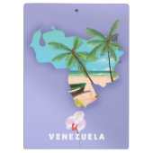 Venezuela kaart klembord (Achterkant)