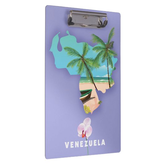 Venezuela kaart klembord (Rechts)