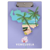 Venezuela kaart klembord (Voorkant)