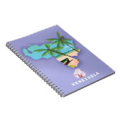 Venezuela-kaart Notitieboek (Rechterzijde)