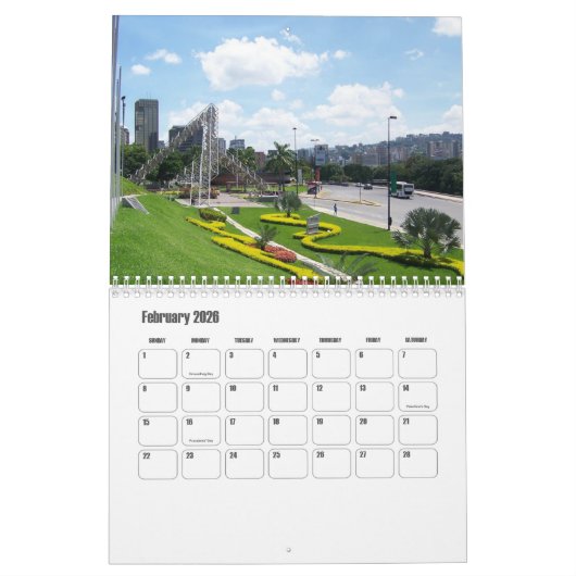 Venezuela Kalender (Feb 2026)