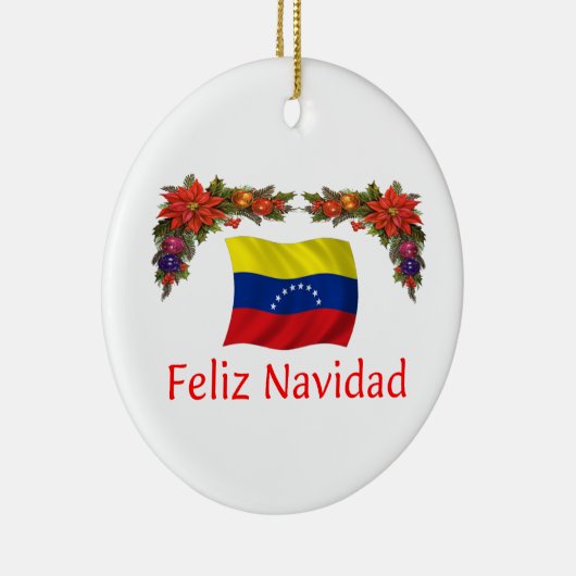Venezuela Kerstmis Keramisch Ornament (Rechts)