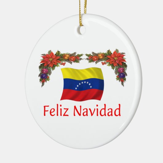 Venezuela Kerstmis Keramisch Ornament (Links)