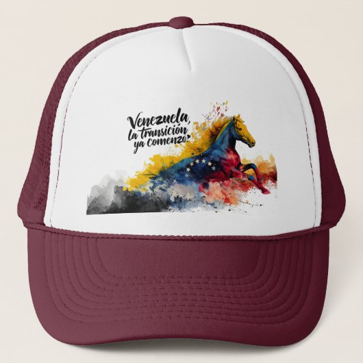 Venezuela | La transición ya comenzó | Orgullo Trucker Pet (Voorkant)